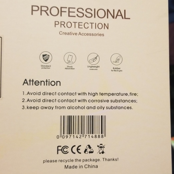 I Phone 7/8 NWT Rubber Pink Fade Lace Detail Case - Picture 4 of 5